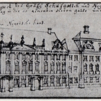 Jan Arnošt Schaffgotsch byl od roku 1663 majitelem domu č.p. 7 v Panské ulici v Praze. Později synovec přikoupil několik sousedních domů a k přestavbě paláce do dnešní podoby došlo v letech 1716 – 1720